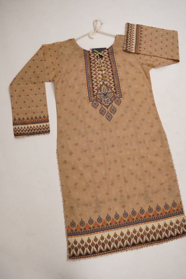 Budget Wear Kurti - Digital Printed Lawn Shirt