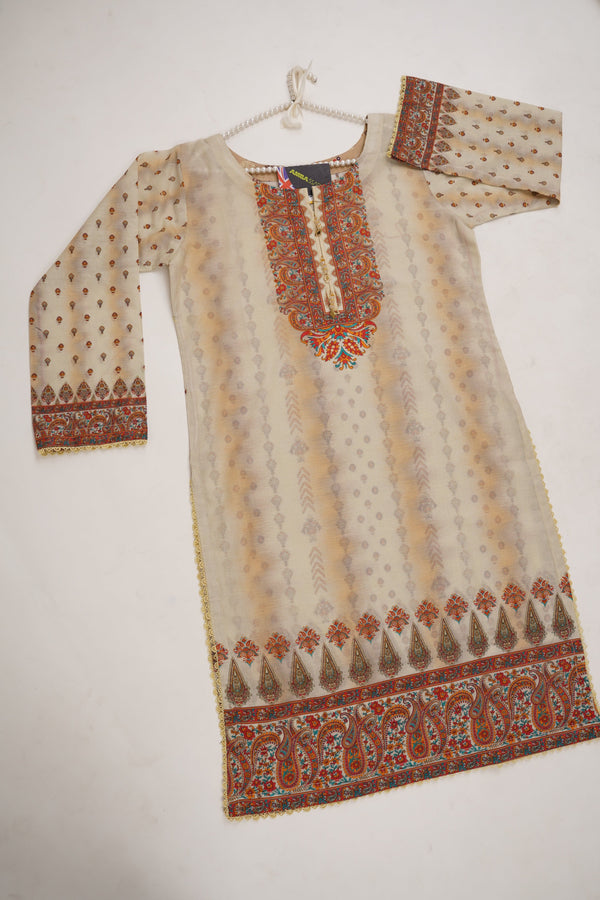 Budget Wear Kurti - Digital Printed Lawn Shirt